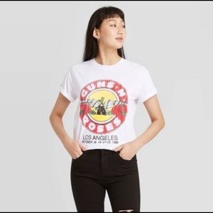 Nwt Guns N Roses Graphic Band Tshirt 